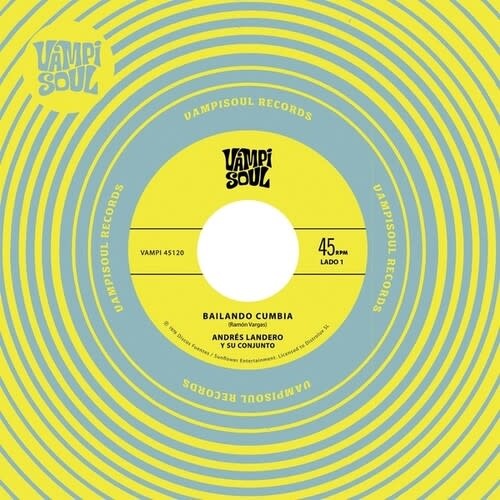 New Vinyl Andres Landero Y Su Conjunto - Bailando Cumbia 7"