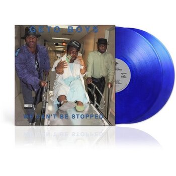 New Vinyl Geto Boys - We Can't Be Stopped  (IEX, 35th Anniversary, Remastered, Metallic Blue) LP