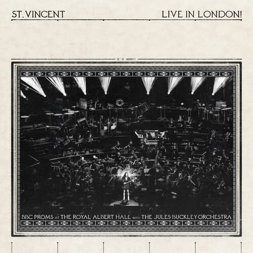New Vinyl St. Vincent - Live in London! (BBC Proms at the Royal Albert Hall) 2LP