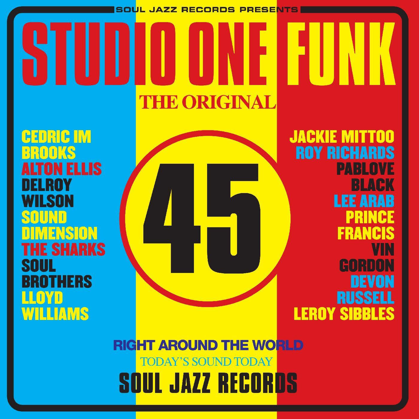 New Vinyl Soul Jazz Records - Studio One Funk (Clear) 2LP