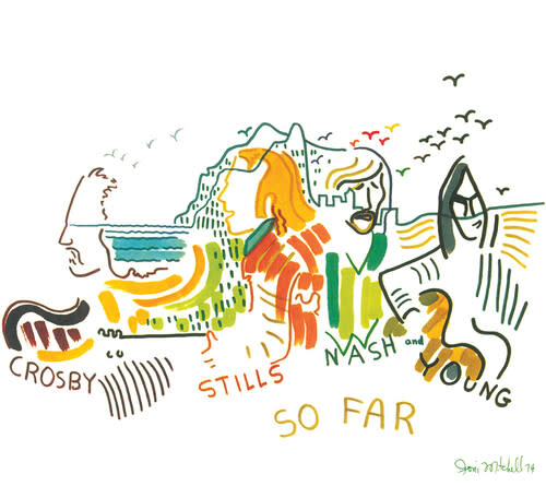 New Vinyl Crosby, Stills, Nash and Young - So Far LP
