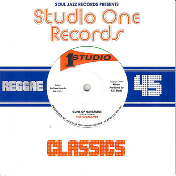 New Vinyl The Skatalites - Guns of Navarone b/w Marcus Garvey (Green) 7"