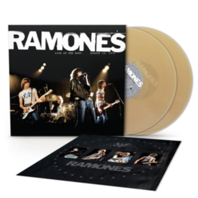New Vinyl The Ramones - Ramones: Live at the Roxy (Brick & Mortar Exclusive, Translucent Tan) 2LP