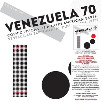 New Vinyl Soul Jazz Records - Venezuela 70: Cosmic Visions of a Latin American Earth (Silver) LP