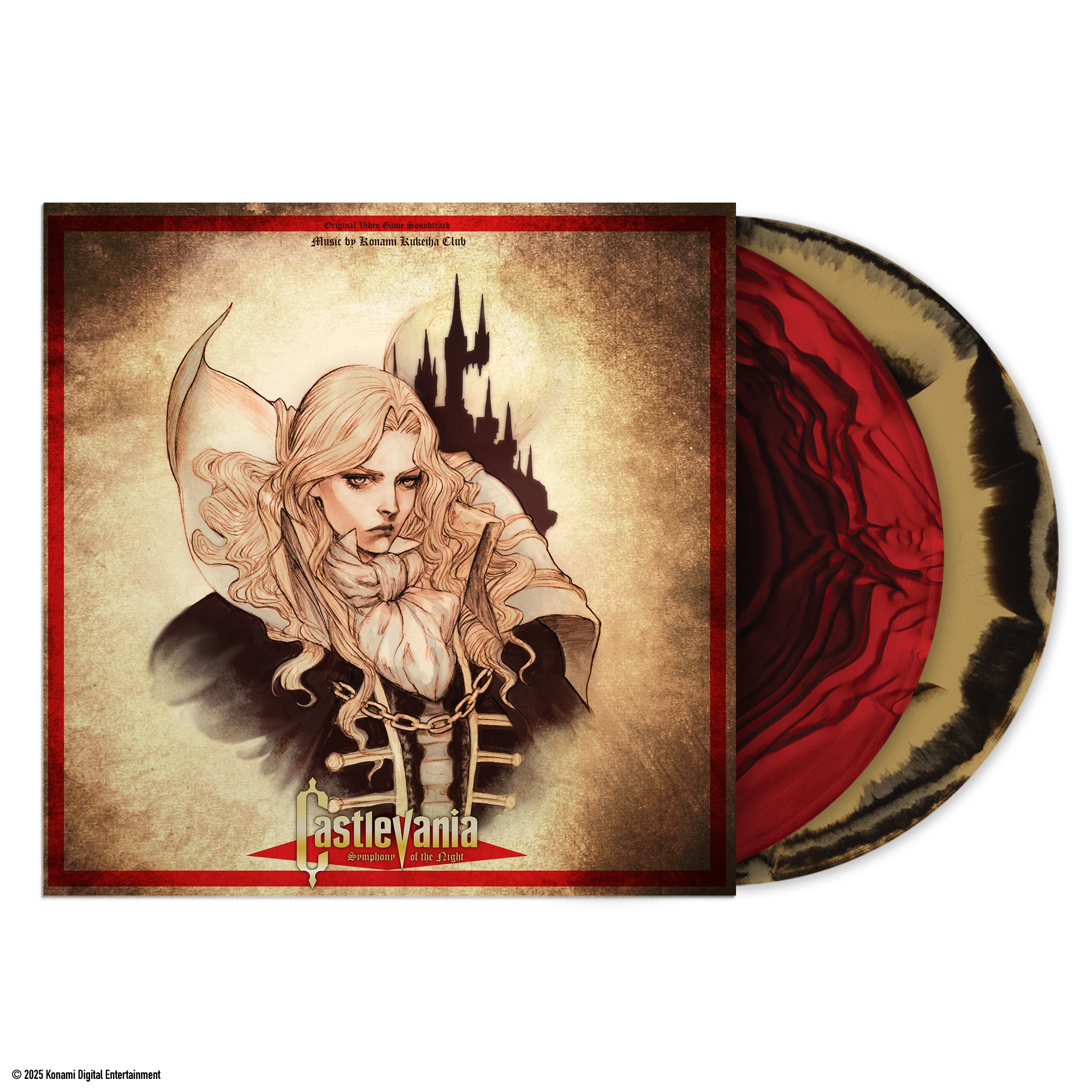 New Vinyl Konami Kukeiha Club - Casltevania: Symphony of The Night OST (Alucard Cloak) 2LP