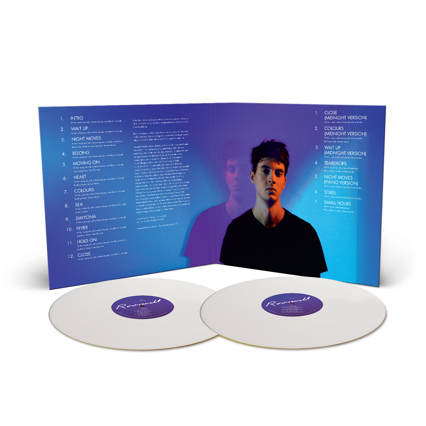 New Vinyl Roosevelt - Roosevelt (10th Anniversary, Deluxe, Artist Signed Postcard, White) 2LP
