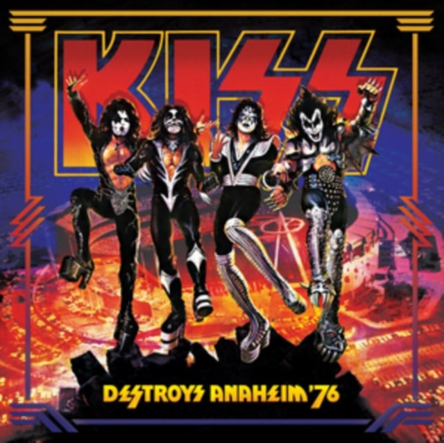 New Vinyl Kiss - KISS Destroys Anaheim '76 (180g) 2LP