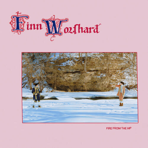 New Vinyl Finn Wolfhard - Fire From The Hip (IEX, "Smoke In the Snow" Half Moon Light Blue/White) LP