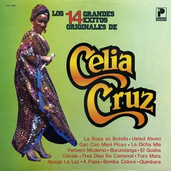 New Vinyl Celia Cruz - Los 14 Grandes Exitos Originales De Celia Cruz [1984 Cut-Out] LP