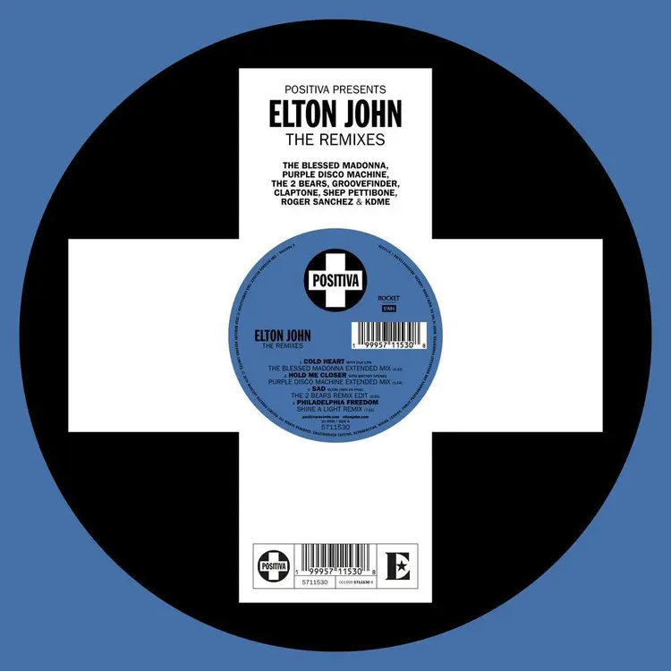 New Vinyl Elton John - Positiva Presents Elton John: The Remixes (RSD Exclusive, Glow-in-the-Dark) LP
