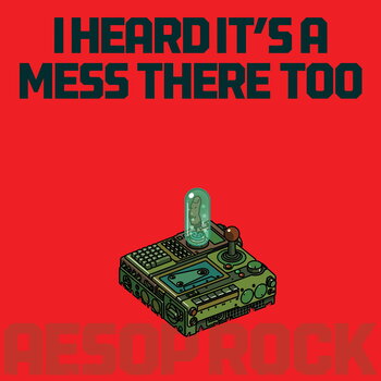 New Vinyl Aesop Rock - I Heard It's A Mess There Too (Apple Red) LP