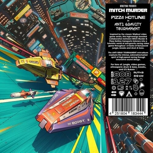 New Vinyl Pizza Hotline X Mitch Murder - Anti Gravity Tournament LP