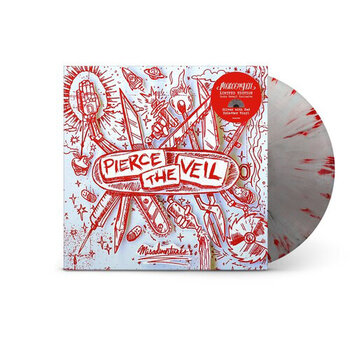 New Vinyl Pierce The Veil - Misadventures (IEX, Silver/Red Splatter) LP