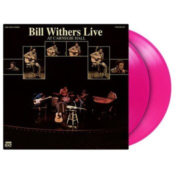 New Vinyl Bill Withers - Live At Carnegie Hall (Limited, Translucent Magenta, 180g) [Import] LP