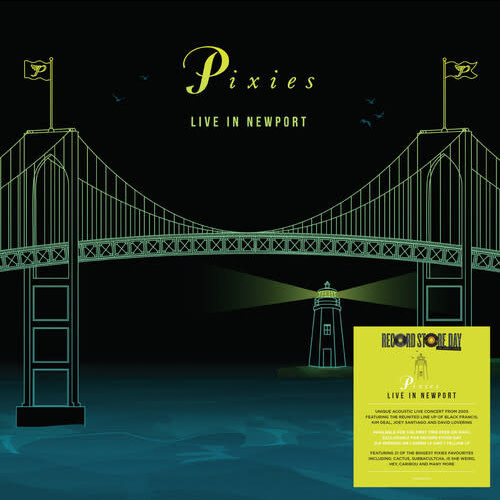 New Vinyl Pixies - Live in Newport (RSD Exclusive, Green & Yellow) 2LP