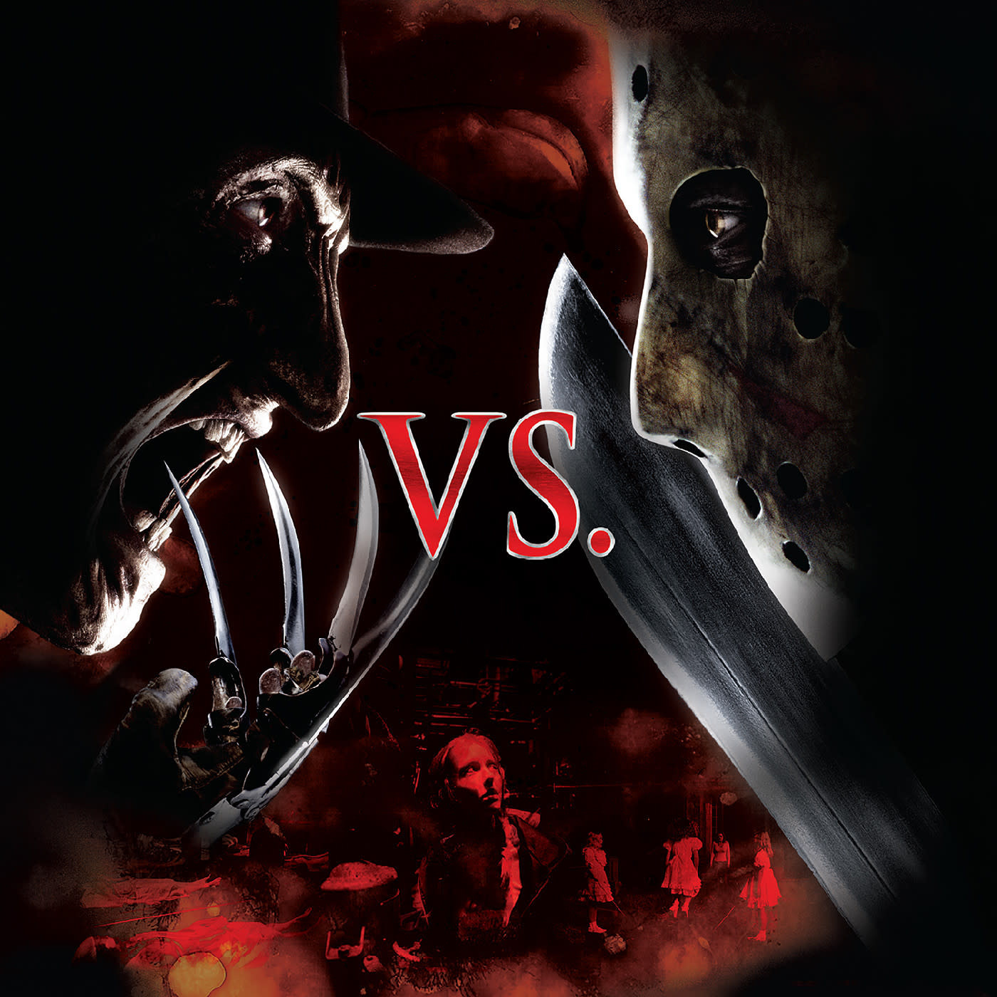 New Vinyl Various - Freddy Vs. Jason OST ("Freddy's Sweater" Red & Green) 2LP