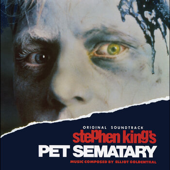 New Vinyl Elliot Goldenthal - Stephen King's Pet Sematary ("Dead Catseye" Neon Green/Orange Swirl) LP