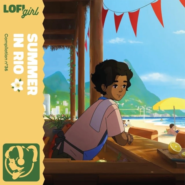 New Vinyl Various - Lofi Girl: Summer In Rio (Green/Yellow Marble) 2LP