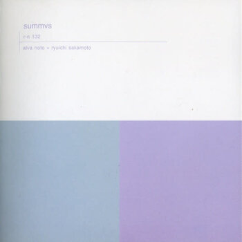 New Vinyl Alva Noto + Ryuichi Sakamoto - Summvs (Remastered) 2LP