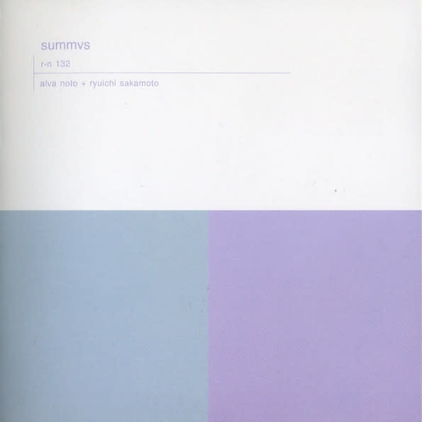 New Vinyl Alva Noto + Ryuichi Sakamoto - Summvs (Remastered) 2LP