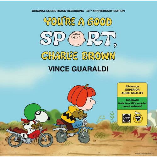 New Vinyl Vince Guaraldi - You're A Good Sport, Charlie Brown OST (45rpm) LP