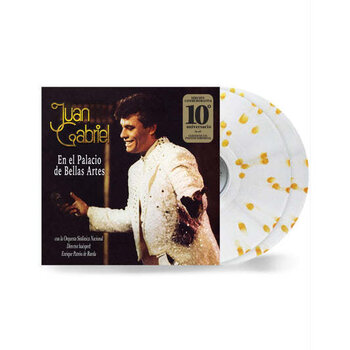 New Vinyl Juan Gabriel - En El Palacio De Bellas Artes (Anniversary, Clear White/Gold) 2LP