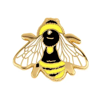 Enamel Pin Honey Bee Enamel Pin