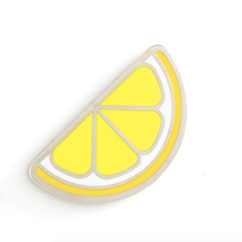 Enamel Pin Lemon Slice Enamel Pin