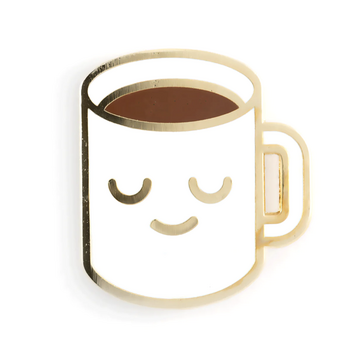 Enamel Pin Coffee Mug Enamel Pin