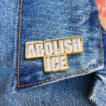 Enamel Pin Abolish ICE Enamel Pin