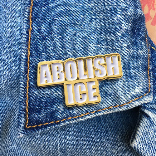 Enamel Pin Abolish ICE Enamel Pin