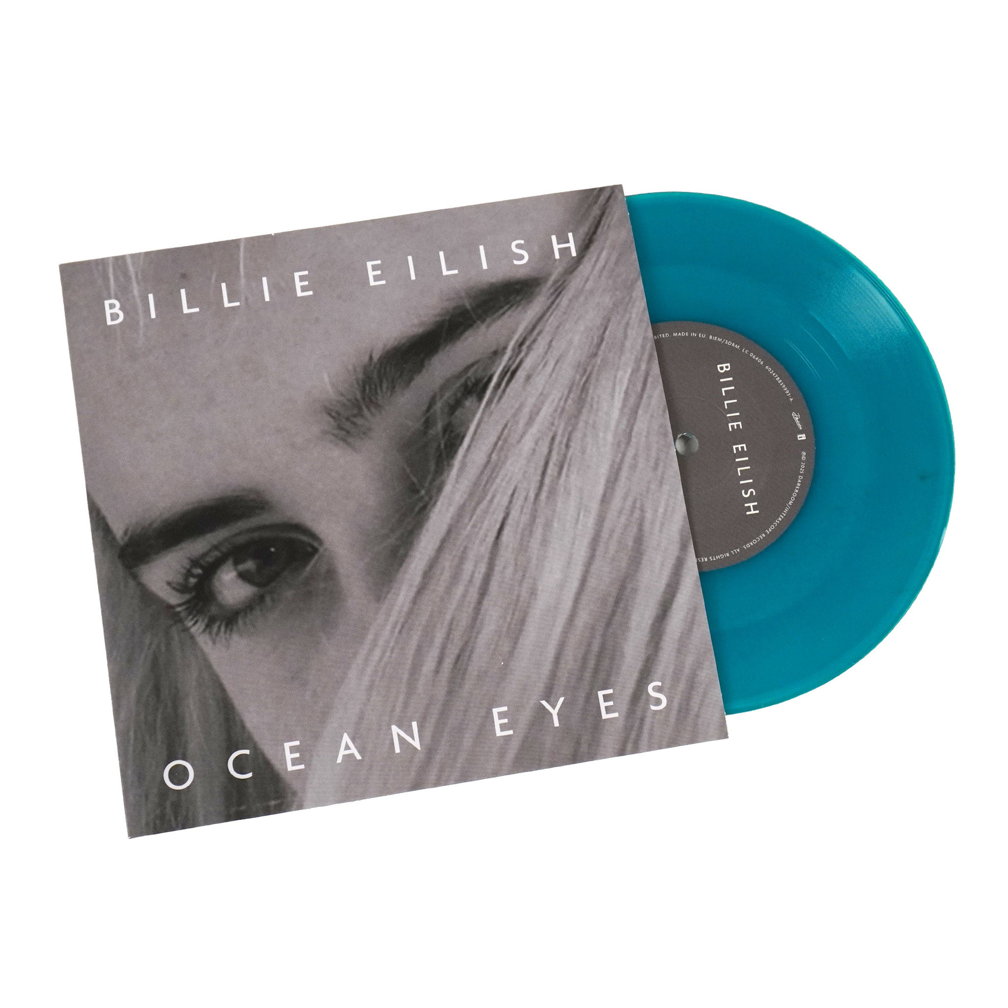 New Vinyl Billie Eilish - Ocean Eyes (Limited, Turquoise) 7"