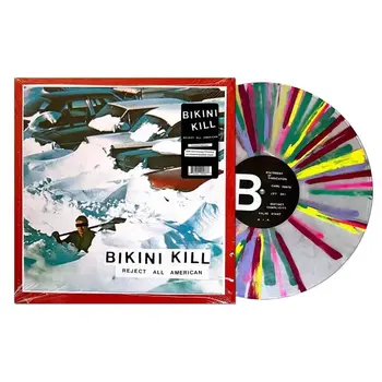 New Vinyl Bikini Kill - Reject All American (Anniversary, Rainbow Splatter, Reissue) LP