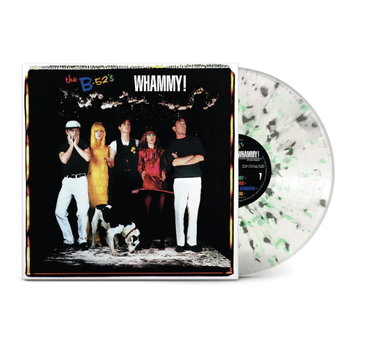 New Vinyl The B-52's - Whammy! (IEX, 40th Anniversary, Clear/Green/Black Splatter) LP