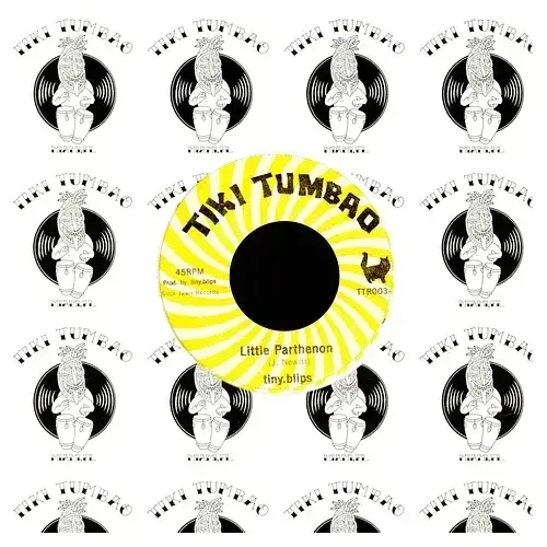 New Vinyl tiny.blips - Little Parthenon b/w Hieroglyph 7"