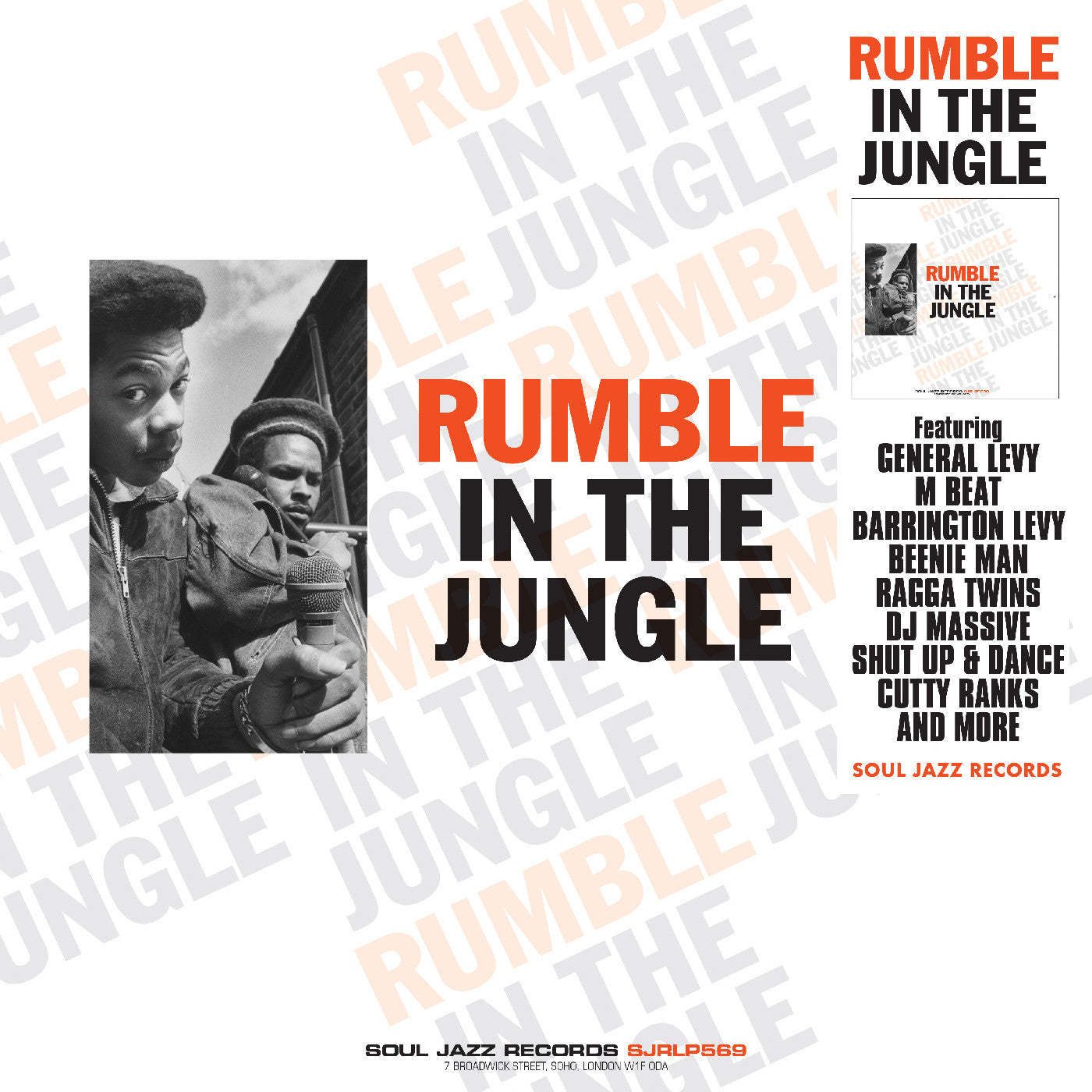 New Vinyl Soul Jazz Records Presents - Rumble in the Jungle LP