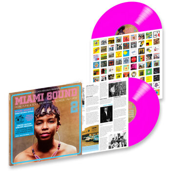 New Vinyl [PRE-ORDER] Various - Miami Sound 2: More Funk & Soul From Miami (Sweat Records Edition, Magenta) 2LP