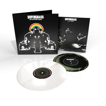New Vinyl Supergrass - Life On Other Planets (White) LP + (Green/Black) 10"