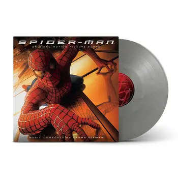 New Vinyl Danny Elfman - Spider-Man OST (Limited, 20th Anniversary, Poster, Silver, 180g) LP