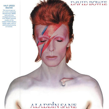 New Vinyl David Bowie - Aladdin Sane (50th Anniversary, Half-Speed Master) LP