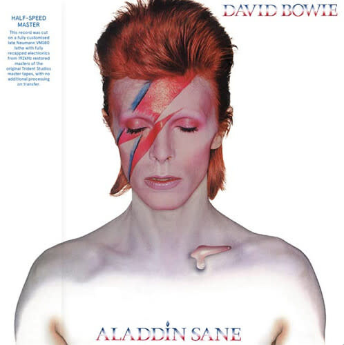 New Vinyl David Bowie - Aladdin Sane (50th Anniversary, Half-Speed Master) LP