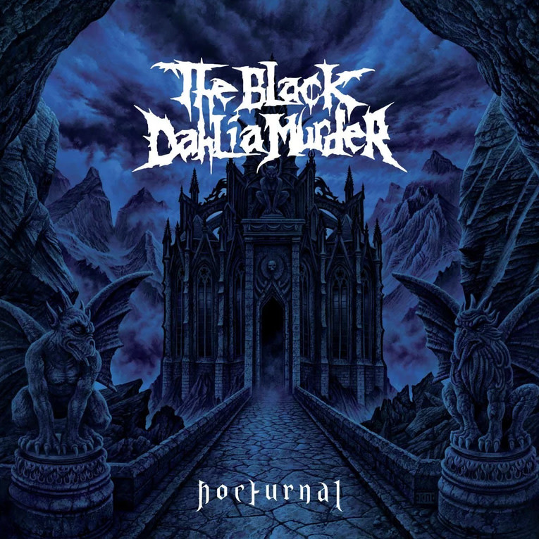 New Vinyl The Black Dahlia Murder - Nocturnal (Blue/Black/Gray Marble) LP