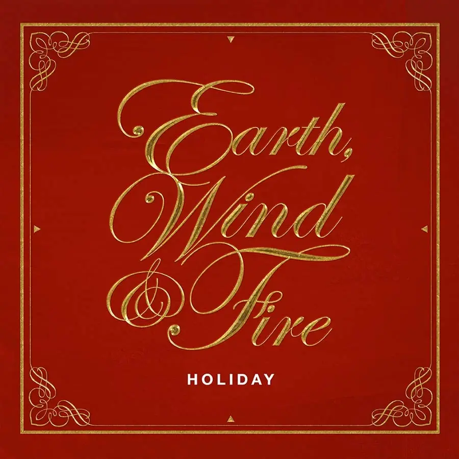 New Vinyl Earth, Wind & Fire - Holiday (Clear, Ruby) LP