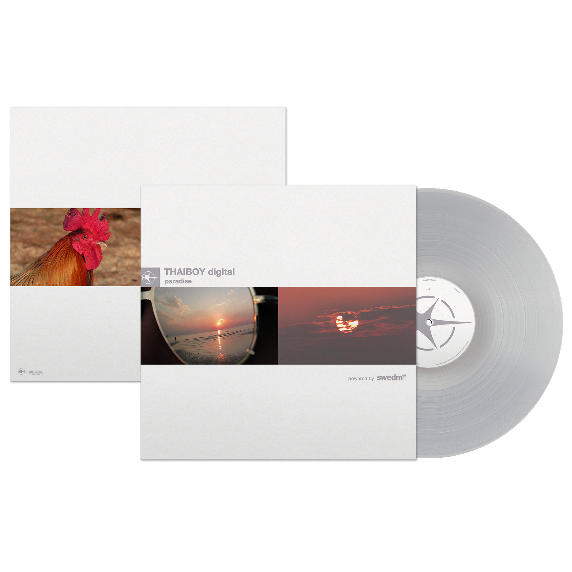 New Vinyl Thaiboy Digital & Swedm - Paradise (Clear) LP