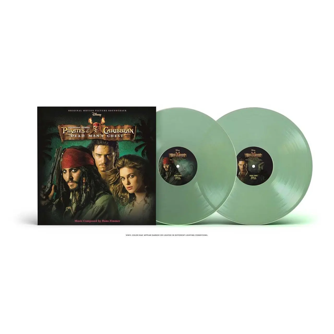 New Vinyl Hans Zimmer - Pirates of the Caribbean: Dead Man's Chest OST (Clear) 2LP