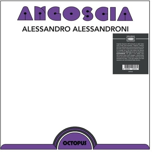 New Vinyl Alessandro Alessandroni - Angoscia LP
