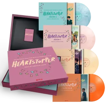 New Vinyl Adiescar Chase - Heartstopper Soundtrack (Numbered, Marbled Multicolor, 180g) 4LP Boxset