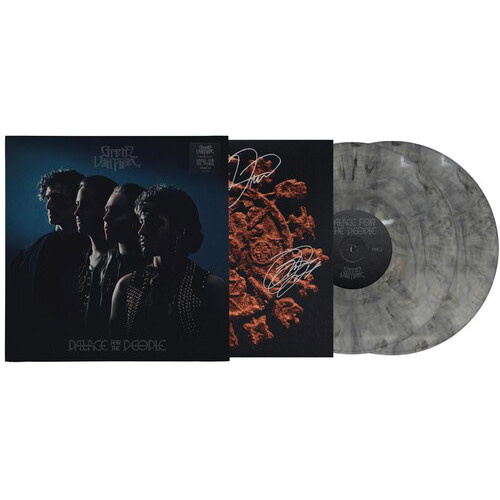 New Vinyl Greta Van Fleet - Palace For The People (IEX, Autographed Insert, Smokey Quartz Marble) 2LP
