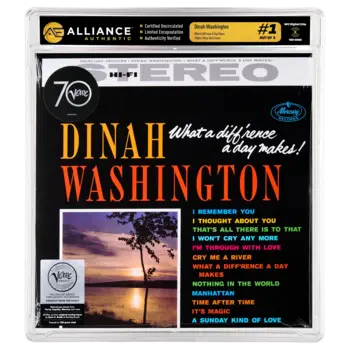 New Vinyl Dinah Washington - What A Diff'rence A Day Makes (Verve Vault Series, 180g) 2LP