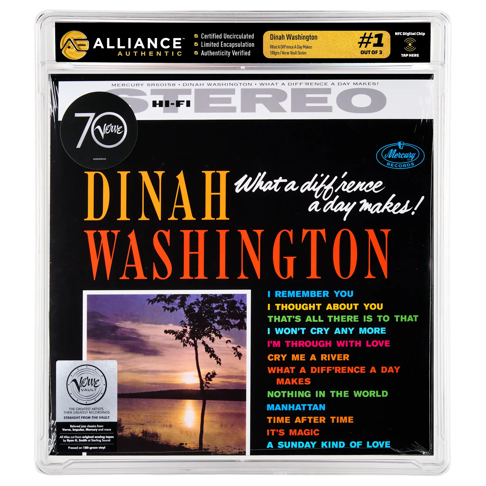 New Vinyl Dinah Washington - What A Diff'rence A Day Makes (Verve Vault Series, 180g) 2LP